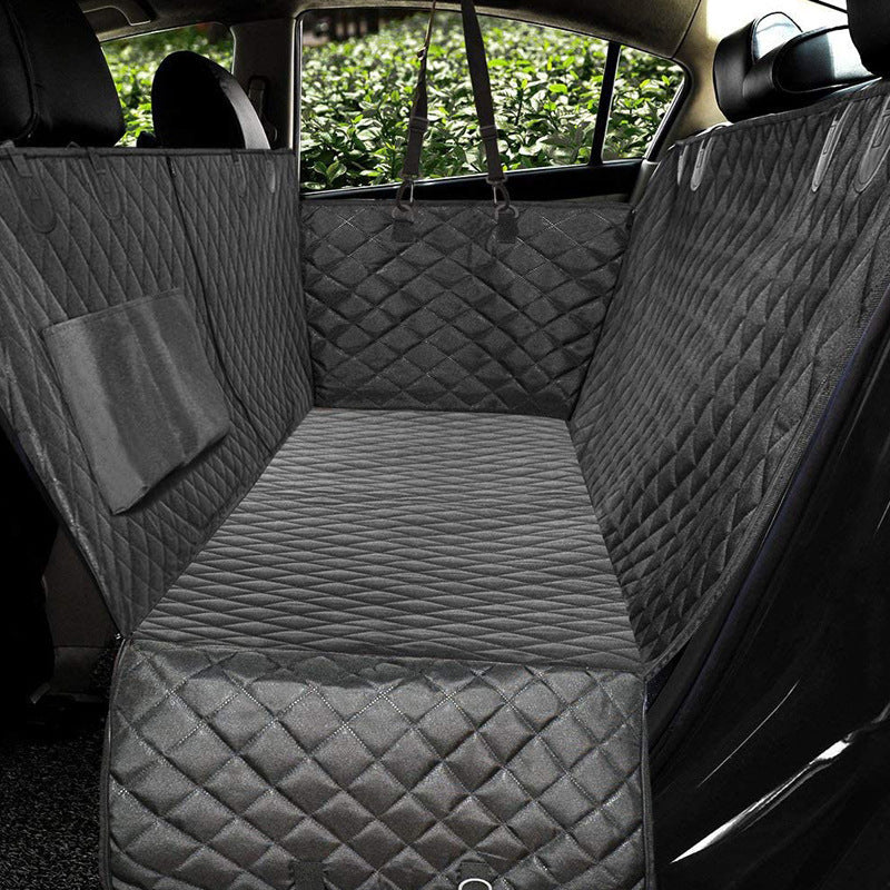 Dog Car Seat Cover View Mesh Pet Carrier Hammock Safety Protector Car Rear Back Seat Mat With Zipper And Pocket For Travel - 𝓢𝓱𝓸𝓹𝓵𝓮𝓬𝔂