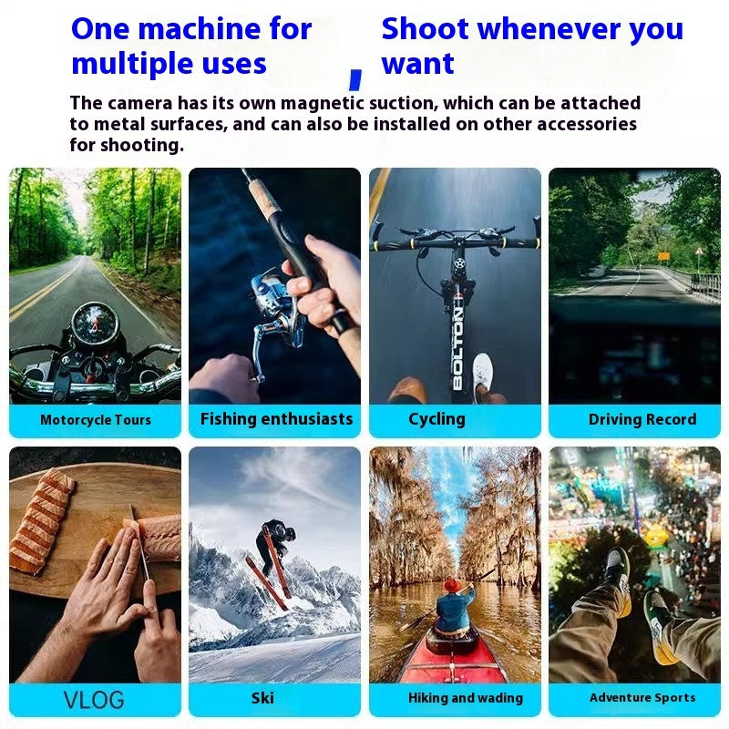 Riding Sports Pet Thumb Camera Portable Recorder HD - 𝓢𝓱𝓸𝓹𝓵𝓮𝓬𝔂