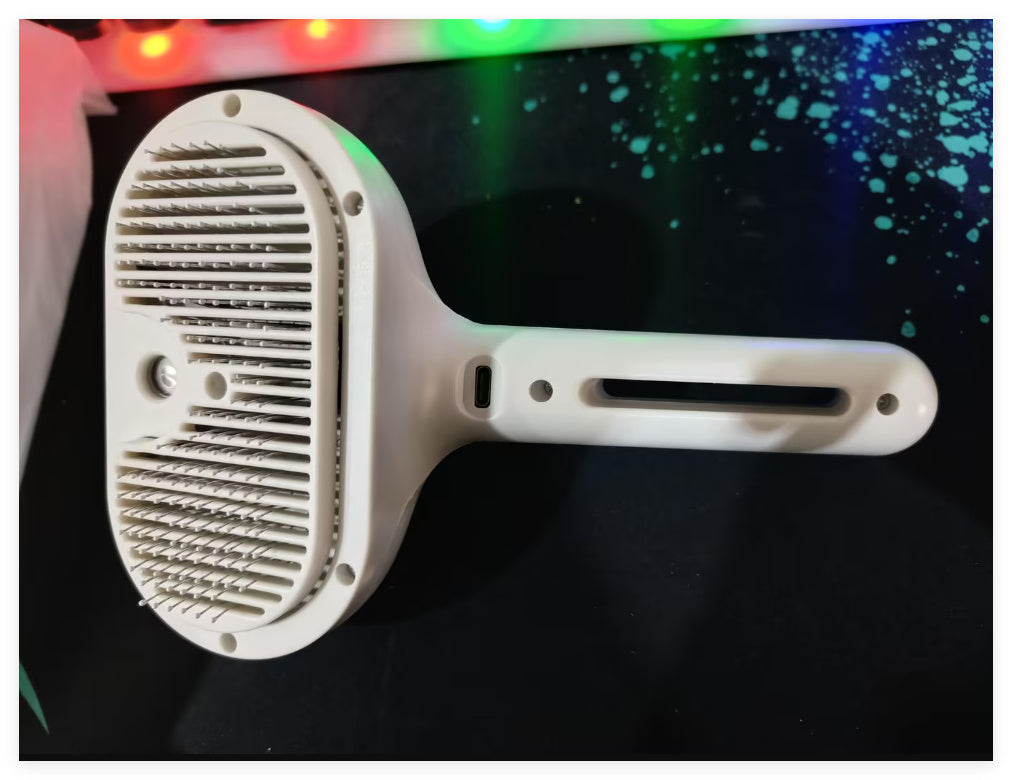 Pet Comb Self Cleaning Pets Hair Remover Brush For Dogs Grooming Tools Dematting Comb Built-in Mist Humidifier Pet Products - 𝓢𝓱𝓸𝓹𝓵𝓮𝓬𝔂