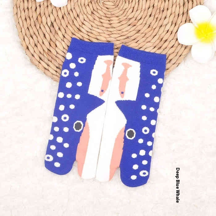 Two-toe Socks Split Toe Women's Cotton Socks - 𝓢𝓱𝓸𝓹𝓵𝓮𝓬𝔂