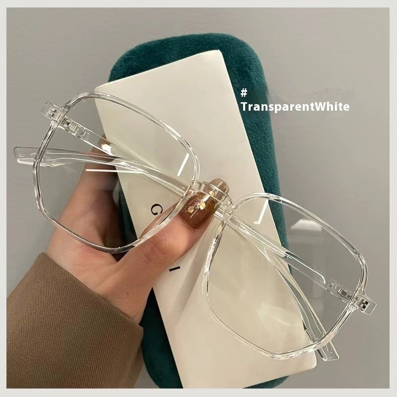 Large Frame Irregular Glasses Round Face Super Light Oversized - 𝓢𝓱𝓸𝓹𝓵𝓮𝓬𝔂
