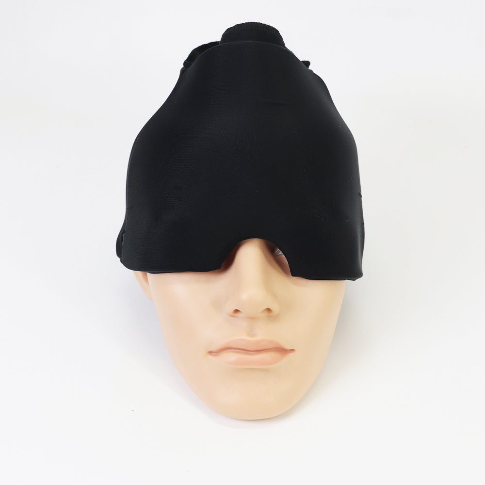 Migraine Relief Hat Cold Therapy Migraine Relief Products Comfortable Head Wrap Ice Pack Eye Mask For Puffy Eyes - 𝓢𝓱𝓸𝓹𝓵𝓮𝓬𝔂