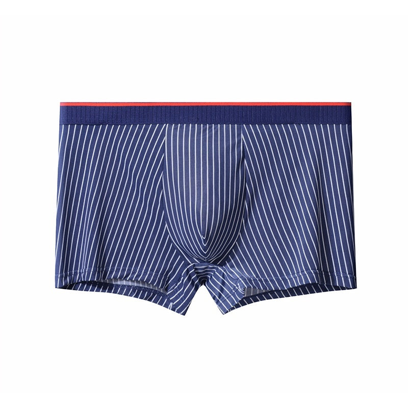 Four-pack Men's Underwear Striped Seamless Shorts - 𝓢𝓱𝓸𝓹𝓵𝓮𝓬𝔂