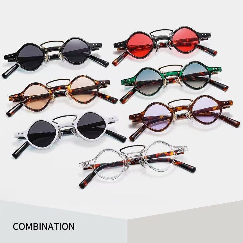 Hip Hop Sunglasses Small Frame Popular - 𝓢𝓱𝓸𝓹𝓵𝓮𝓬𝔂