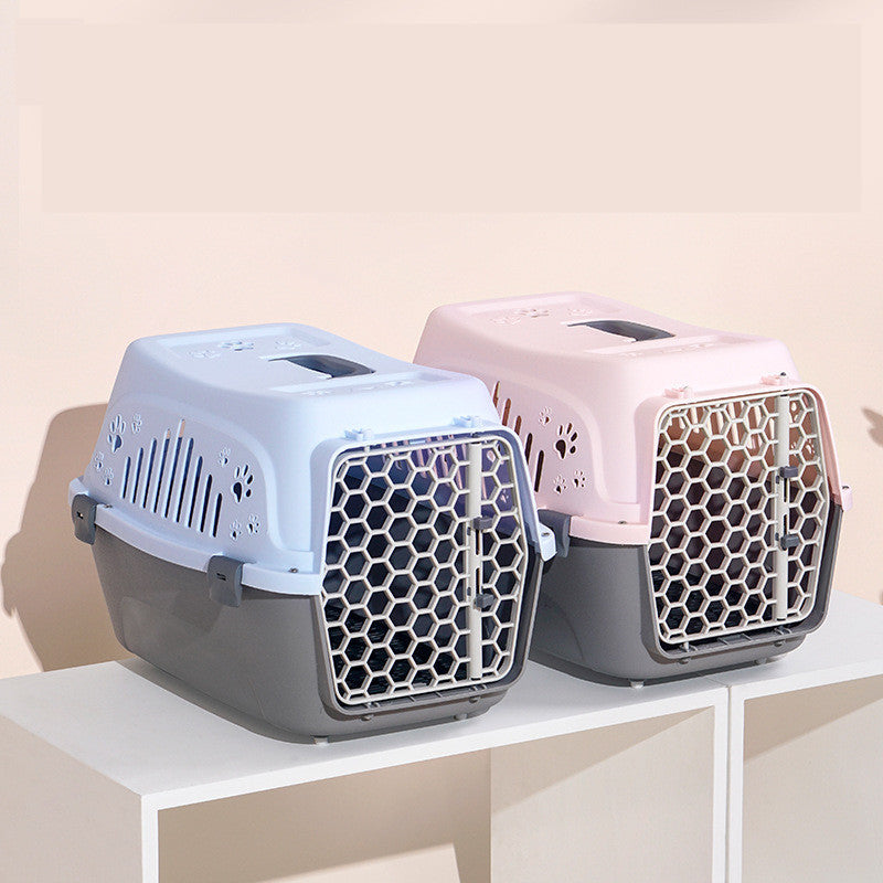 Cat Air Box Large Dog Cage Small and Medium-sized Dog Outing Carrying Bag - 𝓢𝓱𝓸𝓹𝓵𝓮𝓬𝔂