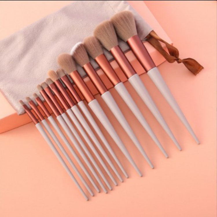 13Pcs Makeup Brush Set Make Up Concealer Brush Blush Powder Brush Eye Shadow Highlighter Foundation Brush Cosmetic Beauty Tools - 𝓢𝓱𝓸𝓹𝓵𝓮𝓬𝔂