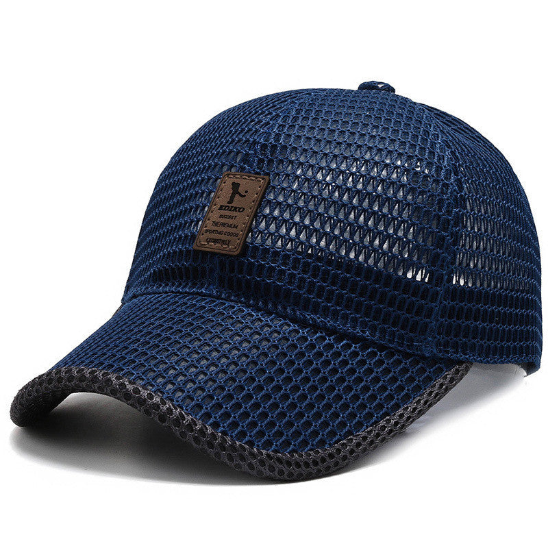 Big Eaves Summer Men's Outdoor Sunshade Sports Quick-drying Breathable Baseball Cap - 𝓢𝓱𝓸𝓹𝓵𝓮𝓬𝔂