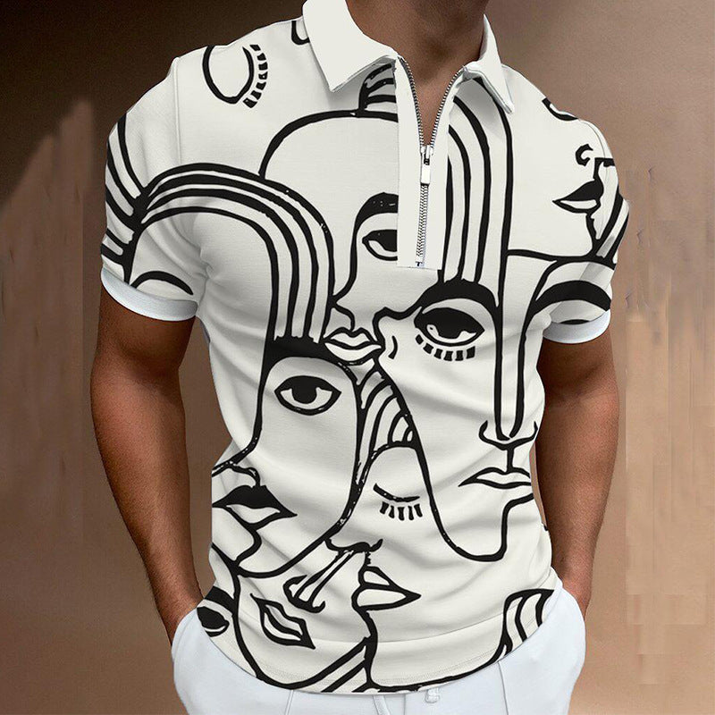 Men's Polo Shirt Men Solid Polo Shirts Brand Men Short-Sleeved Shirt Summer Shirt Man Clothing - 𝓢𝓱𝓸𝓹𝓵𝓮𝓬𝔂
