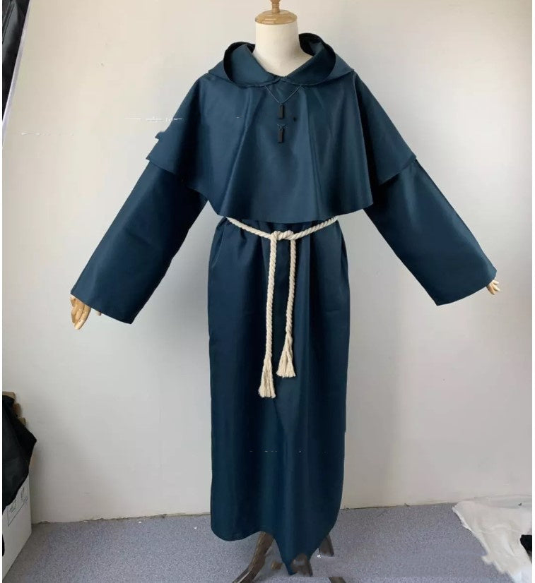 Medieval Monk Clothes Monk Robe Wizard Clothes Priest Clothes - 𝓢𝓱𝓸𝓹𝓵𝓮𝓬𝔂