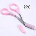 Beauty tools eyebrow scissors with eyebrow comb - 𝓢𝓱𝓸𝓹𝓵𝓮𝓬𝔂