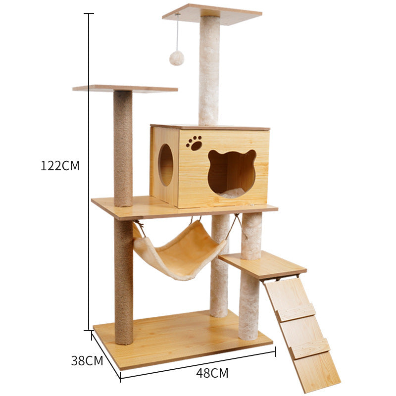 Cat Crawl Nest Scratching Board Tree Supplies Pet Toy Space Capsule - 𝓢𝓱𝓸𝓹𝓵𝓮𝓬𝔂