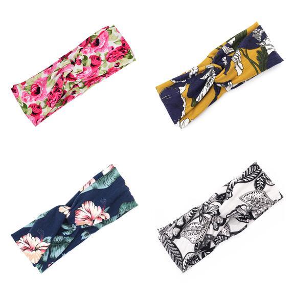 Floral cross hair band - 𝓢𝓱𝓸𝓹𝓵𝓮𝓬𝔂