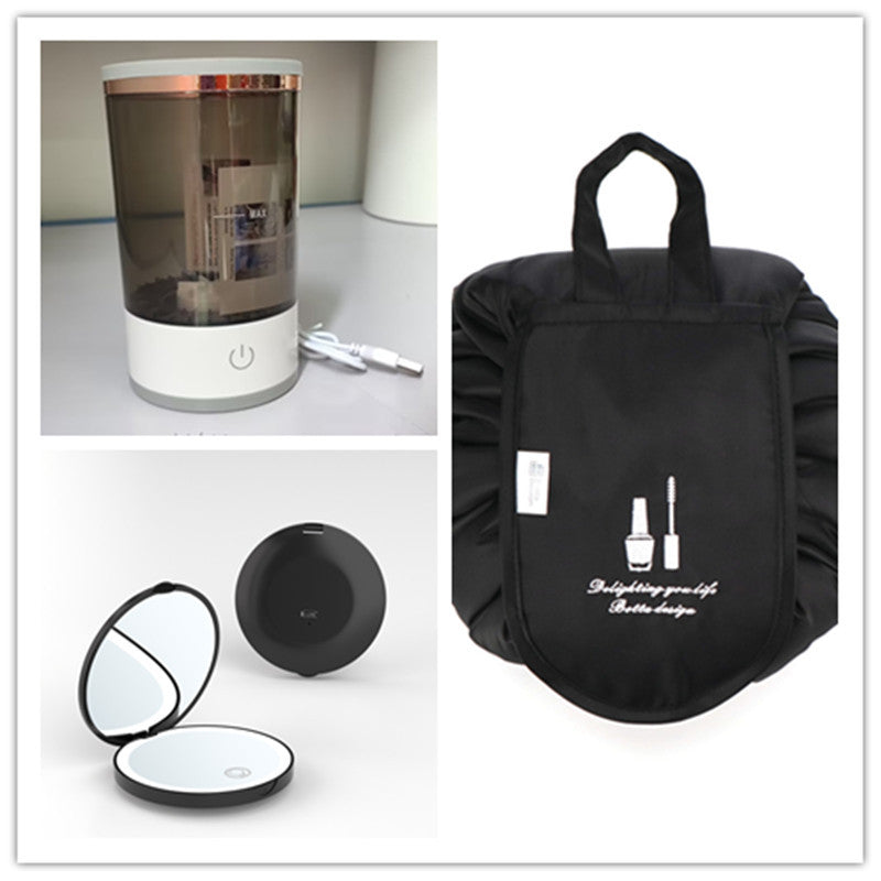 Women Eye Shadow Brush Cleaning Tool Portable Electric Makeup Brush Cleaner Machine With USB Charging Automatic Cosmetic Brush - 𝓢𝓱𝓸𝓹𝓵𝓮𝓬𝔂