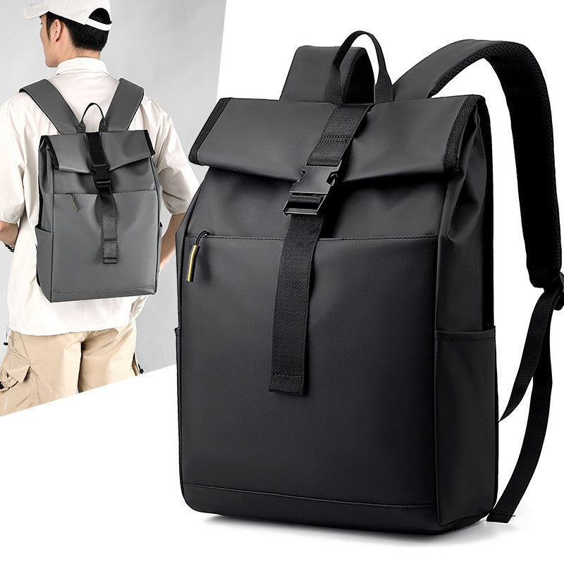Casual Fashion Backpack For Men Women New Laptop Backpack Oxford Cloth Waterproof Short Distance Travel Backpack Men Black - 𝓢𝓱𝓸𝓹𝓵𝓮𝓬𝔂