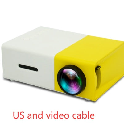 Portable Projector 3D Hd Led Home Theater Cinema HDMI-compatible Usb Audio Projector Yg300 Mini Projector - 𝓢𝓱𝓸𝓹𝓵𝓮𝓬𝔂