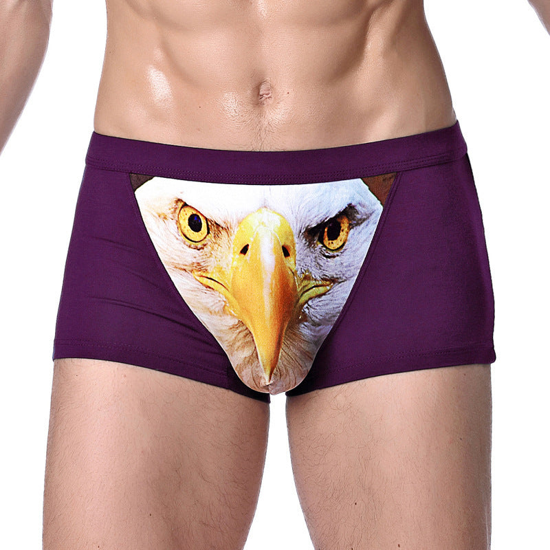 Personalized Men's Underwear Creative Animal Print Men's Underwear Sexy Boxer Briefs - 𝓢𝓱𝓸𝓹𝓵𝓮𝓬𝔂