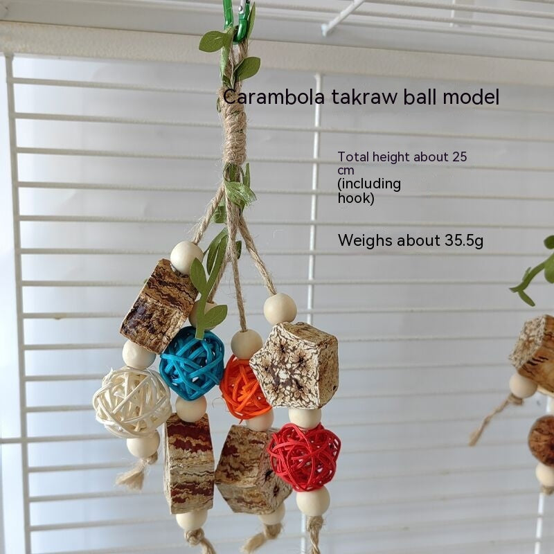 Parrot Toys Parrot Bite Supplies Bird Stand Rod Bird Cage - 𝓢𝓱𝓸𝓹𝓵𝓮𝓬𝔂