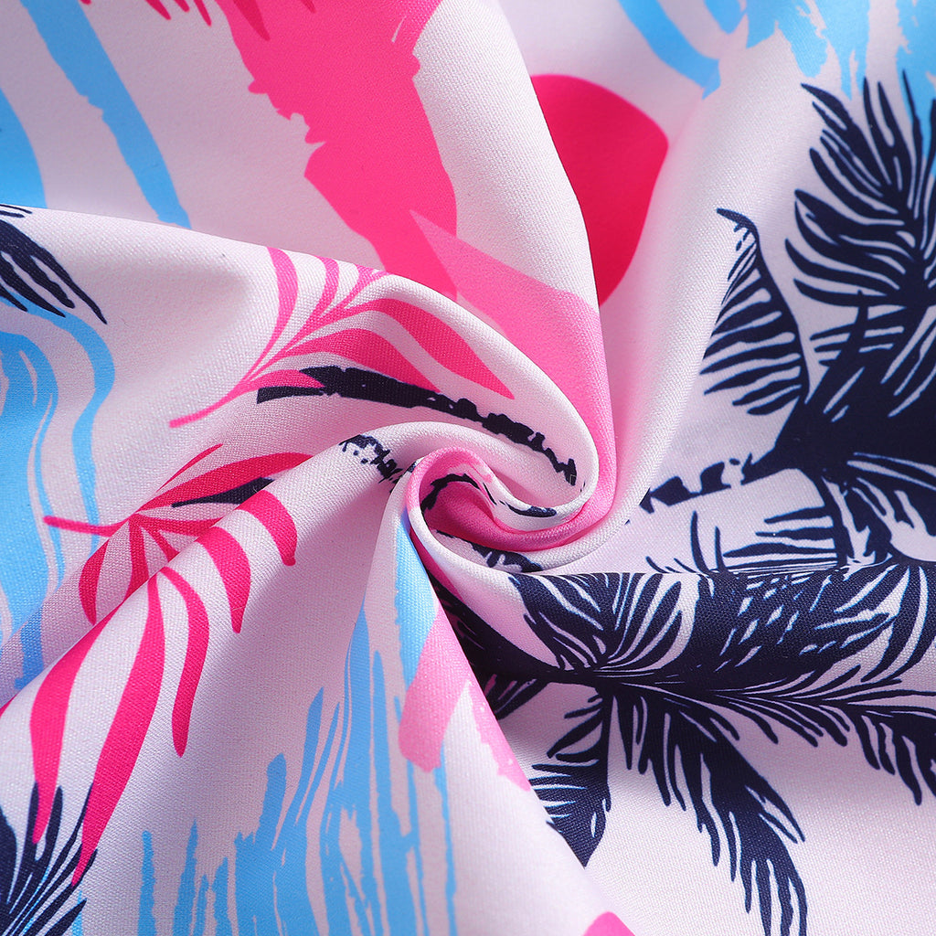 Summer New Boys' Short-sleeved Printed Shirt And Shorts Two-piece Set - 𝓢𝓱𝓸𝓹𝓵𝓮𝓬𝔂