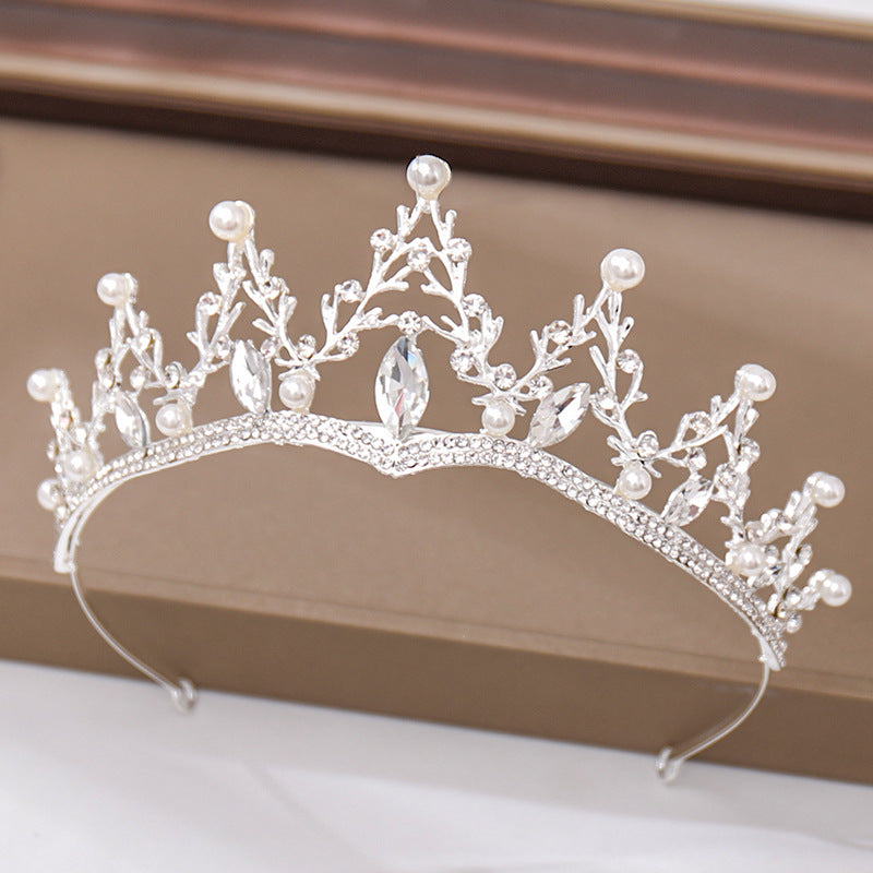 Fashion Crystal Diamond Bridal Wedding Hair Tiara - 𝓢𝓱𝓸𝓹𝓵𝓮𝓬𝔂