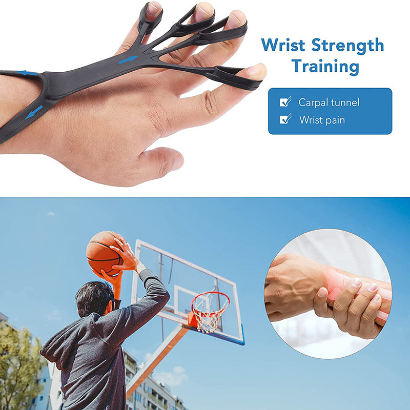 Silicone Grip Device Finger Exercise Stretcher Arthritis Hand Grip Trainer Strengthen Rehabilitation Training To Relieve Pain - 𝓢𝓱𝓸𝓹𝓵𝓮𝓬𝔂