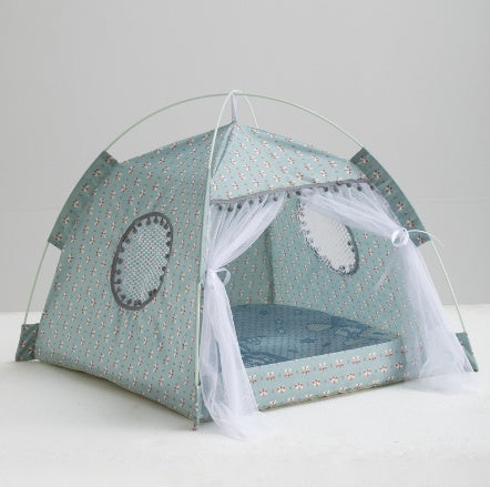 Cat Tent Cat Cat House Enclosed Pet Bed - 𝓢𝓱𝓸𝓹𝓵𝓮𝓬𝔂