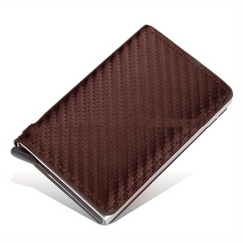 Carbon Fiber RFID Anti-theft Swiping Automatic Pop-up Card Package - 𝓢𝓱𝓸𝓹𝓵𝓮𝓬𝔂