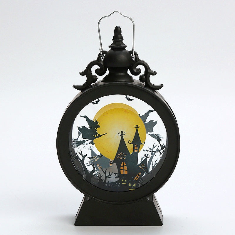 Halloween Retro Candle Portable Storm Lantern - 𝓢𝓱𝓸𝓹𝓵𝓮𝓬𝔂