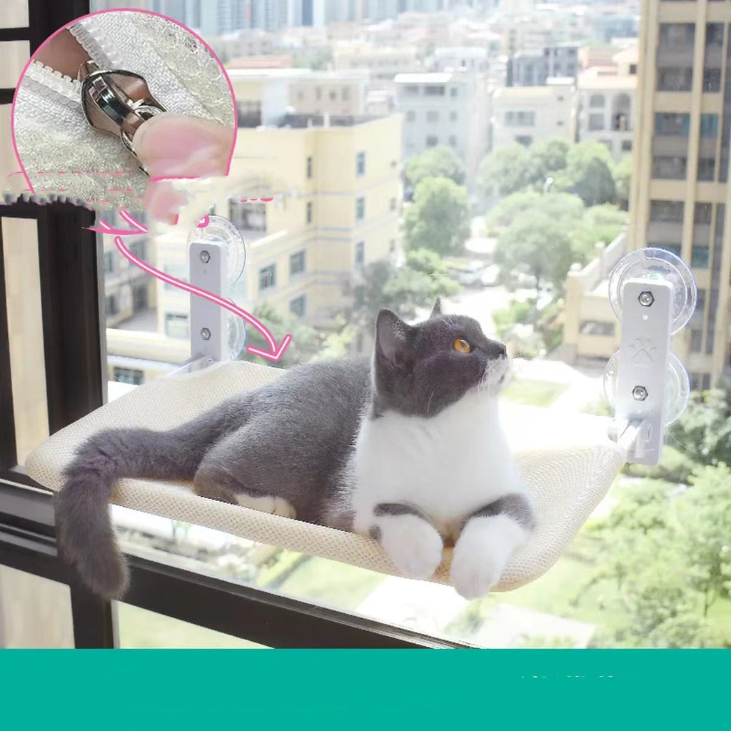 Cat Suction Cup Window Glass Hammock Pet Cat Pets Products - 𝓢𝓱𝓸𝓹𝓵𝓮𝓬𝔂