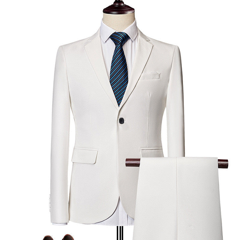 Men's Suit Three-piece Suit Business Wear Formal Wear - 𝓢𝓱𝓸𝓹𝓵𝓮𝓬𝔂