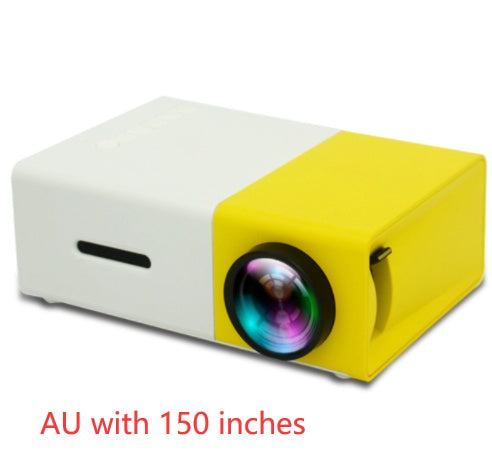 Portable Projector 3D Hd Led Home Theater Cinema HDMI-compatible Usb Audio Projector Yg300 Mini Projector - 𝓢𝓱𝓸𝓹𝓵𝓮𝓬𝔂