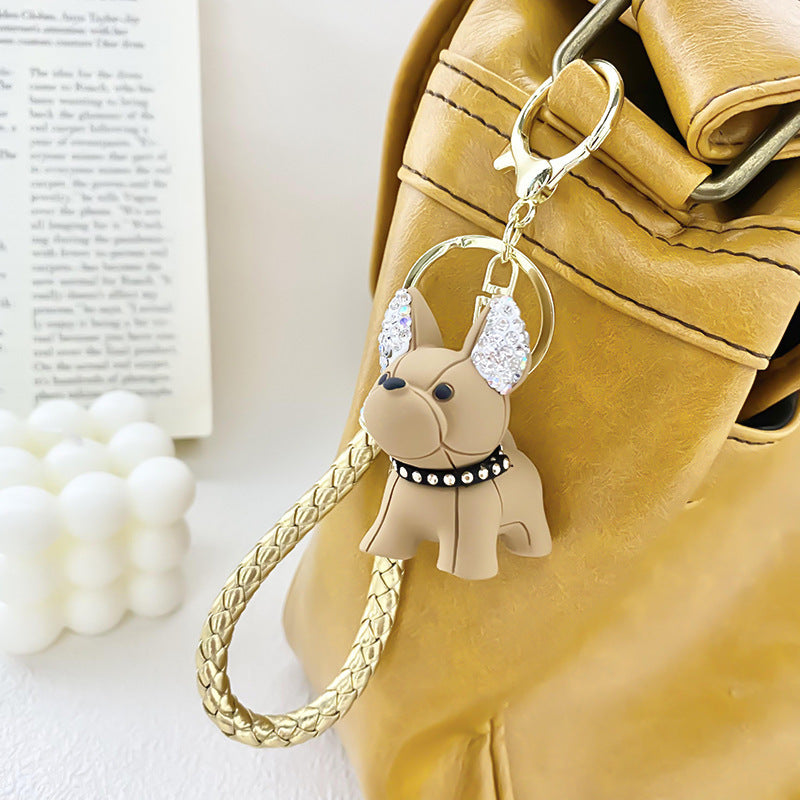 Cute Puppy Blue Key Exquisite Pendant With Keychain - 𝓢𝓱𝓸𝓹𝓵𝓮𝓬𝔂