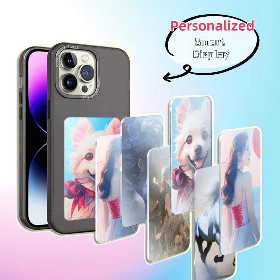 E-ink Screen Phone Case Unlimited Screen Projection Personalized Phone Cover Battery Free New Designer Luxury Phone Case - 𝓢𝓱𝓸𝓹𝓵𝓮𝓬𝔂