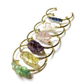 Explosive Natural Crystal Rough Stone Gold Winding Unshaped Bracelet Jewelry Crystal Bracelet - 𝓢𝓱𝓸𝓹𝓵𝓮𝓬𝔂