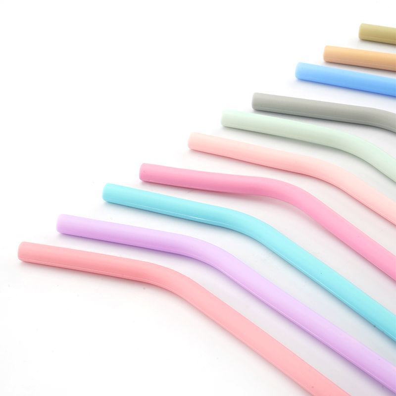Color Silicone Straw Suit Food Grade - 𝓢𝓱𝓸𝓹𝓵𝓮𝓬𝔂