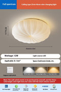 Bedroom Ceiling Lamp Modern Minimalist Nordic Cream Style Warm Creative Eye Protection - 𝓢𝓱𝓸𝓹𝓵𝓮𝓬𝔂