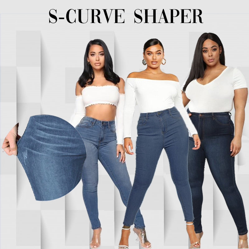 High Rise Waist Skinny Slim Fit Stretch Casual Basic Denim Pants With Faux  Pockets - 𝓢𝓱𝓸𝓹𝓵𝓮𝓬𝔂