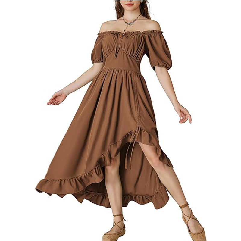 Retro Irregular Women's Stage Dress - 𝓢𝓱𝓸𝓹𝓵𝓮𝓬𝔂