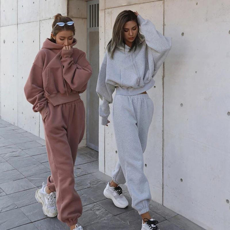 New Style Autumn And Winter Women's New Casual Hoodie Coat Sports Suit - 𝓢𝓱𝓸𝓹𝓵𝓮𝓬𝔂
