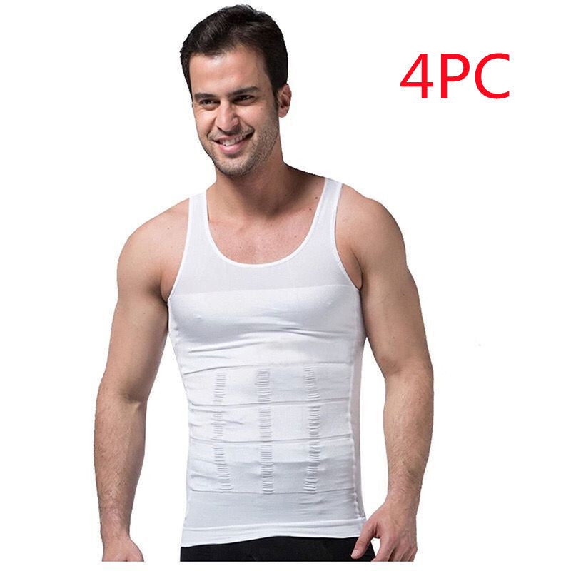 Men's Tight-waist Body Shaper Tank Top Corset - 𝓢𝓱𝓸𝓹𝓵𝓮𝓬𝔂