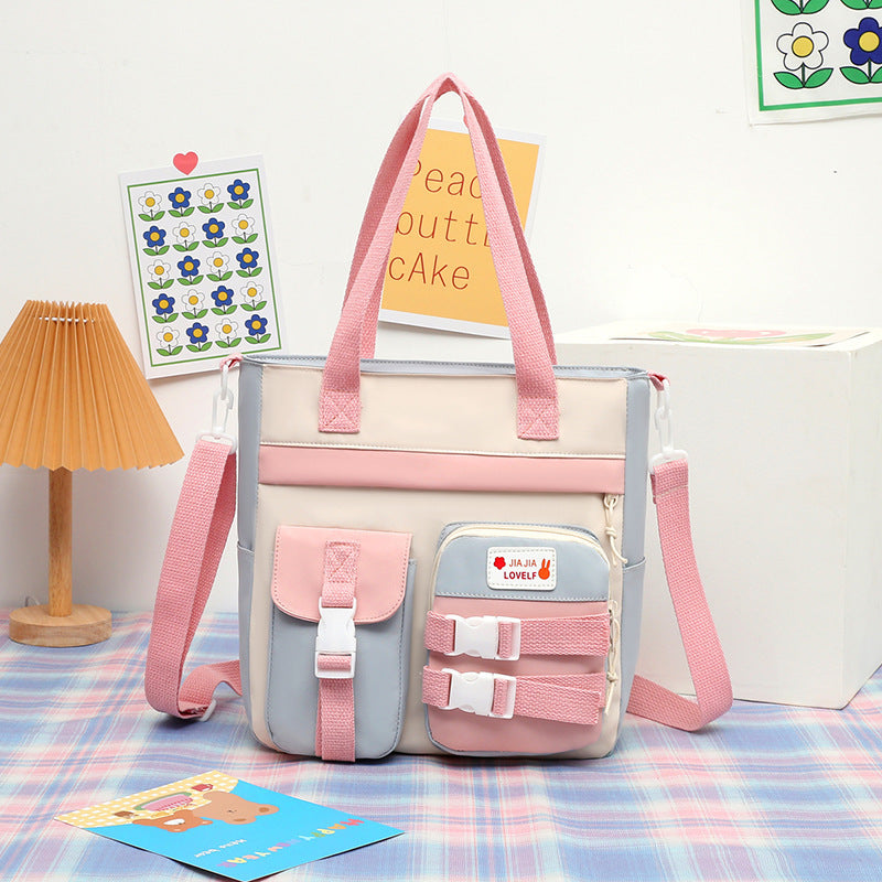 Elementary School Students' One Shoulder Art Bag, Boys' And Girls' Study Bag - 𝓢𝓱𝓸𝓹𝓵𝓮𝓬𝔂