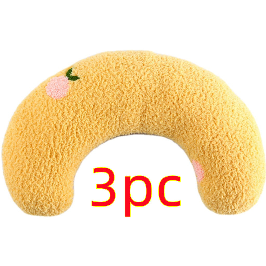 Little Pillow For Cats Fashion Neck Protector Deep Sleep Puppy U-Shaped Pillow Pets Pillow Kitten Headrest Dog Sleeping Pillow Pet Products - 𝓢𝓱𝓸𝓹𝓵𝓮𝓬𝔂