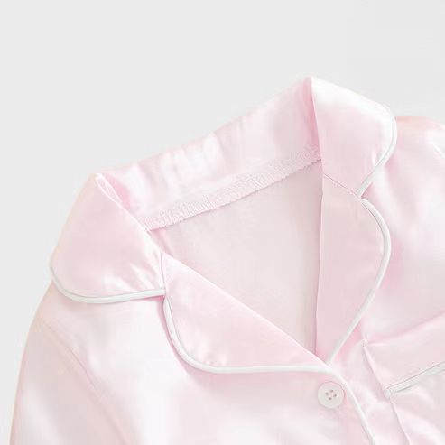 Artificial Silk Homewear Satin Baby Ice Silk Pajamas - 𝓢𝓱𝓸𝓹𝓵𝓮𝓬𝔂