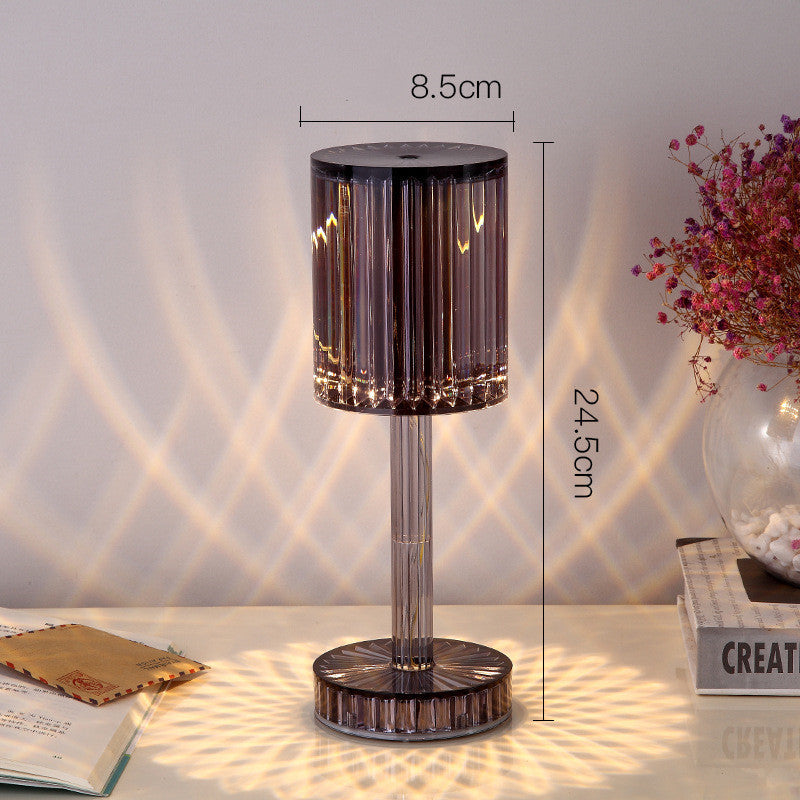 New Crystal Table Lamp Hotel Decoration Diamond Romantic Warm Led For Home Decor Romantic Gift Night Light - 𝓢𝓱𝓸𝓹𝓵𝓮𝓬𝔂