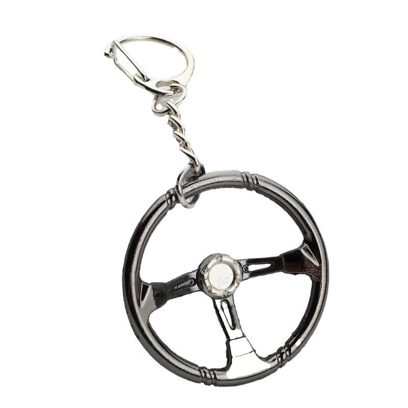 Racing Steering Wheel Cool Modification Car Key Ring - 𝓢𝓱𝓸𝓹𝓵𝓮𝓬𝔂