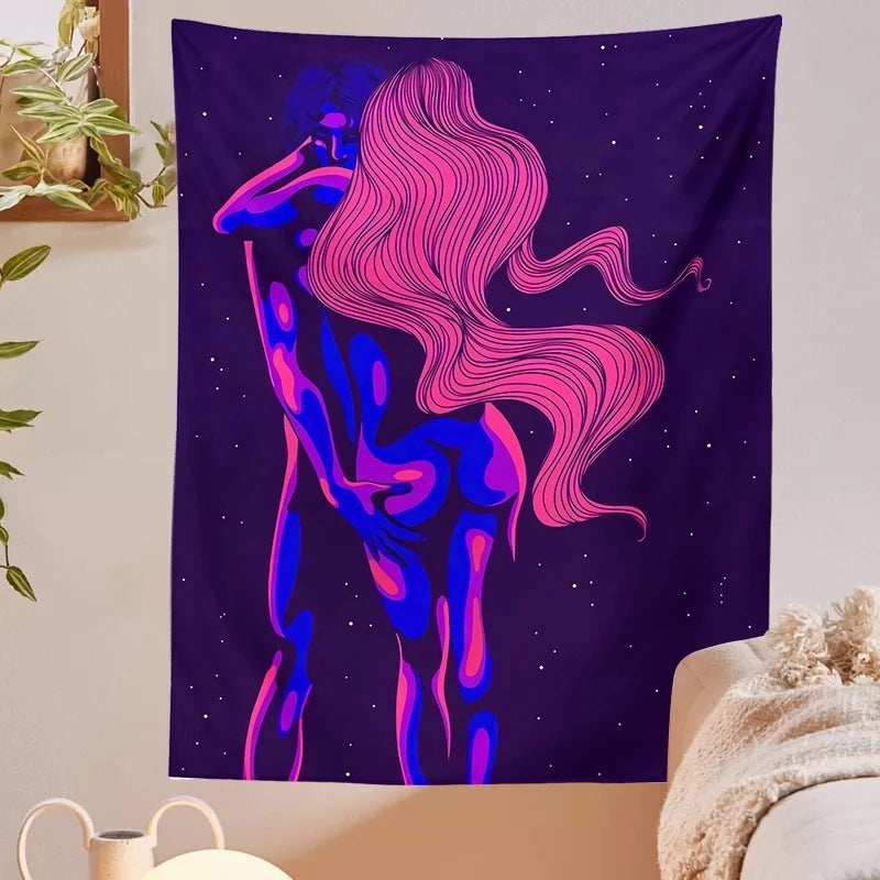 Rock Style Tapestry Fantasy Color Tapestry Hanging Cloth - 𝓢𝓱𝓸𝓹𝓵𝓮𝓬𝔂