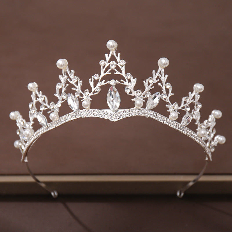 Fashion Crystal Diamond Bridal Wedding Hair Tiara - 𝓢𝓱𝓸𝓹𝓵𝓮𝓬𝔂