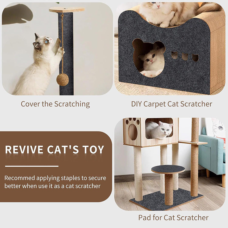 Pruning Cat Scratch Self-adhesive Carpet Mat Suitable Tree Cats - 𝓢𝓱𝓸𝓹𝓵𝓮𝓬𝔂