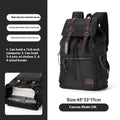 Retro Men's Canvas Backpack Small - 𝓢𝓱𝓸𝓹𝓵𝓮𝓬𝔂