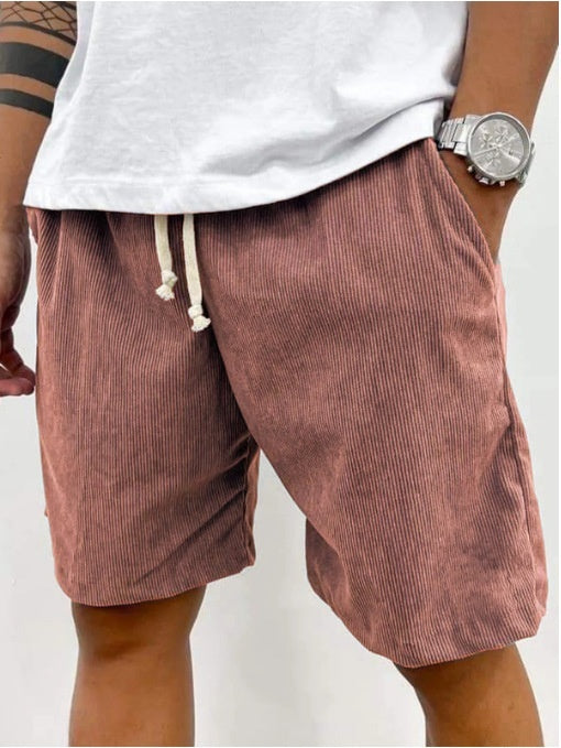 Lace-up Corduroy Men's Shorts Casual Pants - 𝓢𝓱𝓸𝓹𝓵𝓮𝓬𝔂