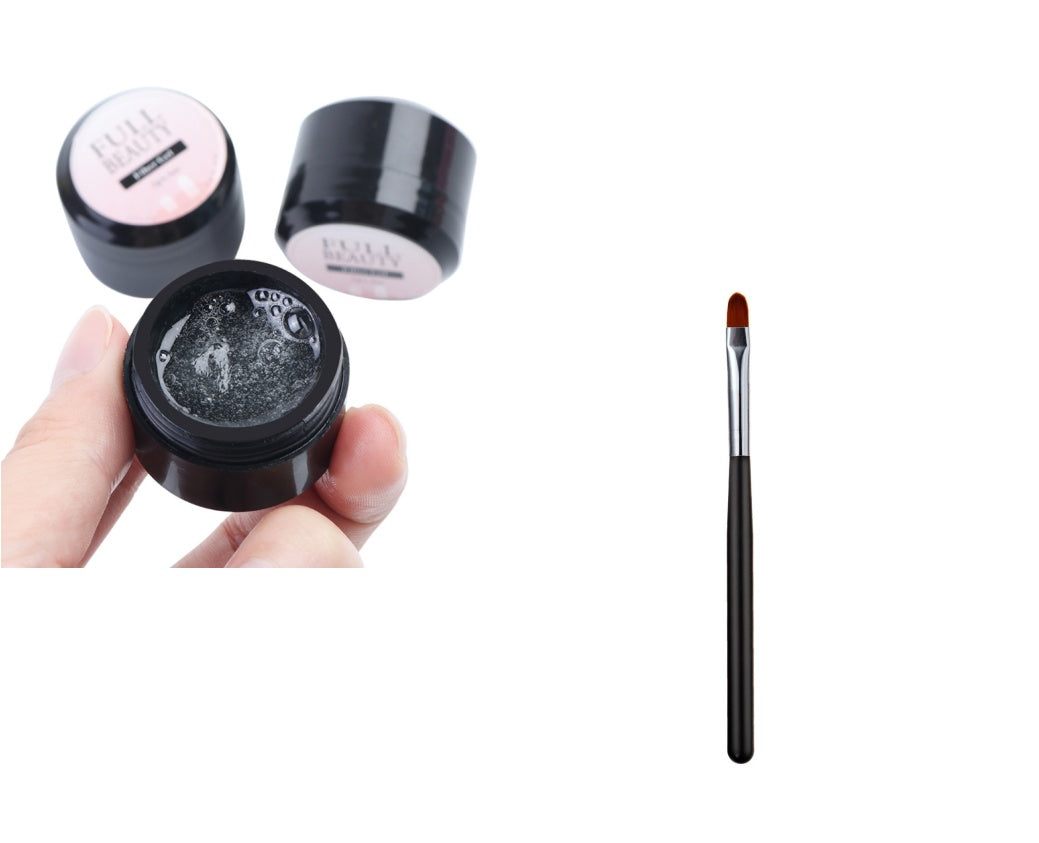 Creacked Repair Glue Nail Fiber Silk Extension Gel Fiberglass Poly UV Builder Gel Polish Manicure Art Prolonged Tool - 𝓢𝓱𝓸𝓹𝓵𝓮𝓬𝔂